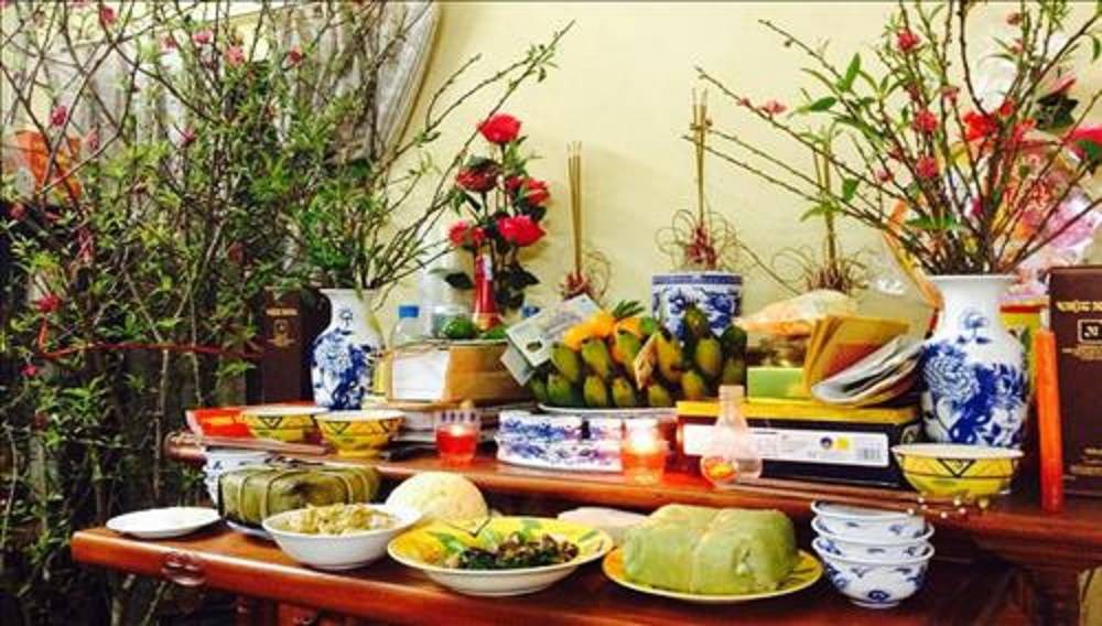 Lễ cúng tạ đất cuối năm là nét đẹp truyền thống của mỗi gia đình Việt. Ảnh minh họa