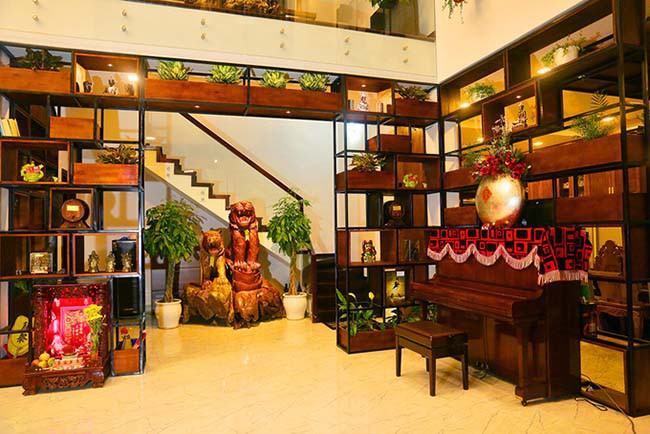 Mọi ngóc ngách trong nhà đều do nam ca sĩ lên ý tưởng thiết kế.