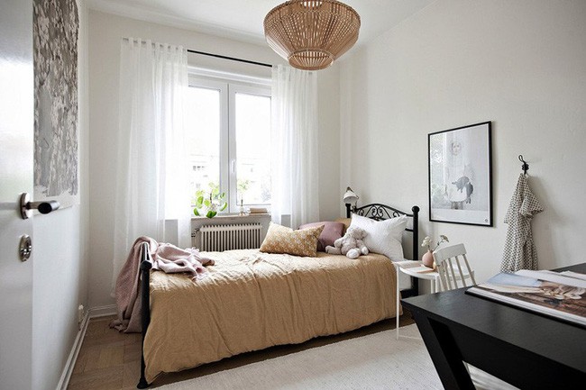 Bạn có thể dễ dàng nhận thấy không chỉ phù hợp sử dụng cho không gian phòng khách, phòng ăn mà Scandinavian cũng là phong cách nội thất rất thích hợp dùng trong phòng của trẻ.