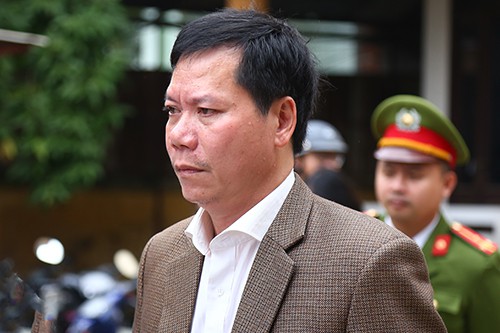 
Bị cáo Trương Quý Dương tại tòa án trong sáng 15/1. Ảnh: Phạm Dự
