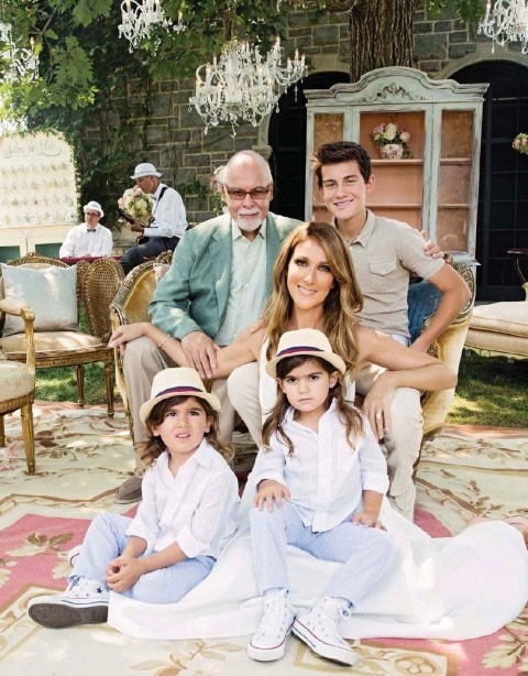 Gia đình hạnh phúc một thời của Celine Dion.