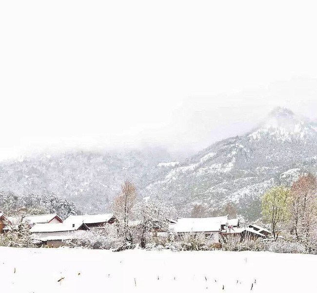 Khung cảnh bình yên trong những ngày mùa đông.