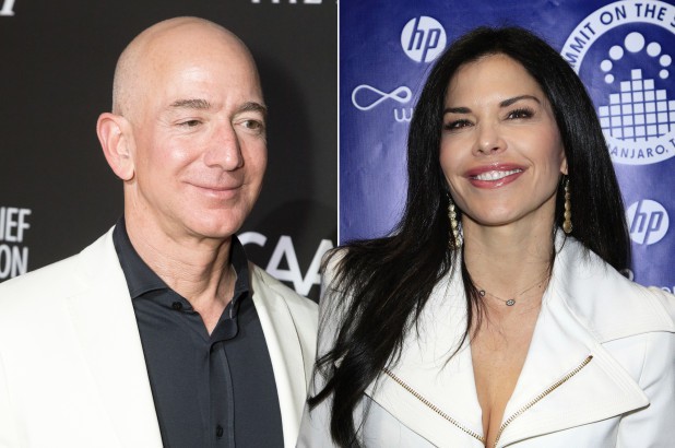 Jeff Bezos và Lauren Sanchez