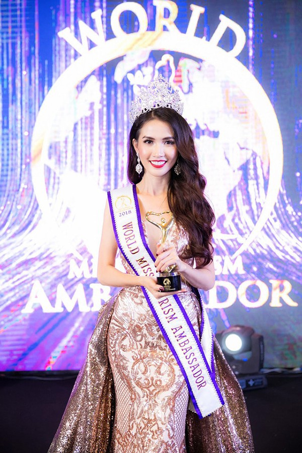 Phan Thị Mơ đang là đương kim Hoa hậu Đại sứ Du lịch Thế giới.