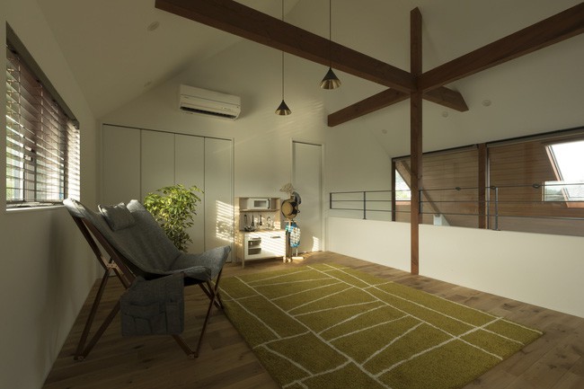 Không gian thư giãn ở tầng 2 của gia chủ.