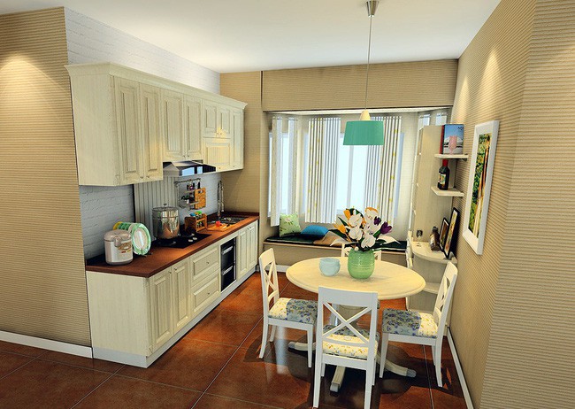 Bộ bàn ghế nhỏ.