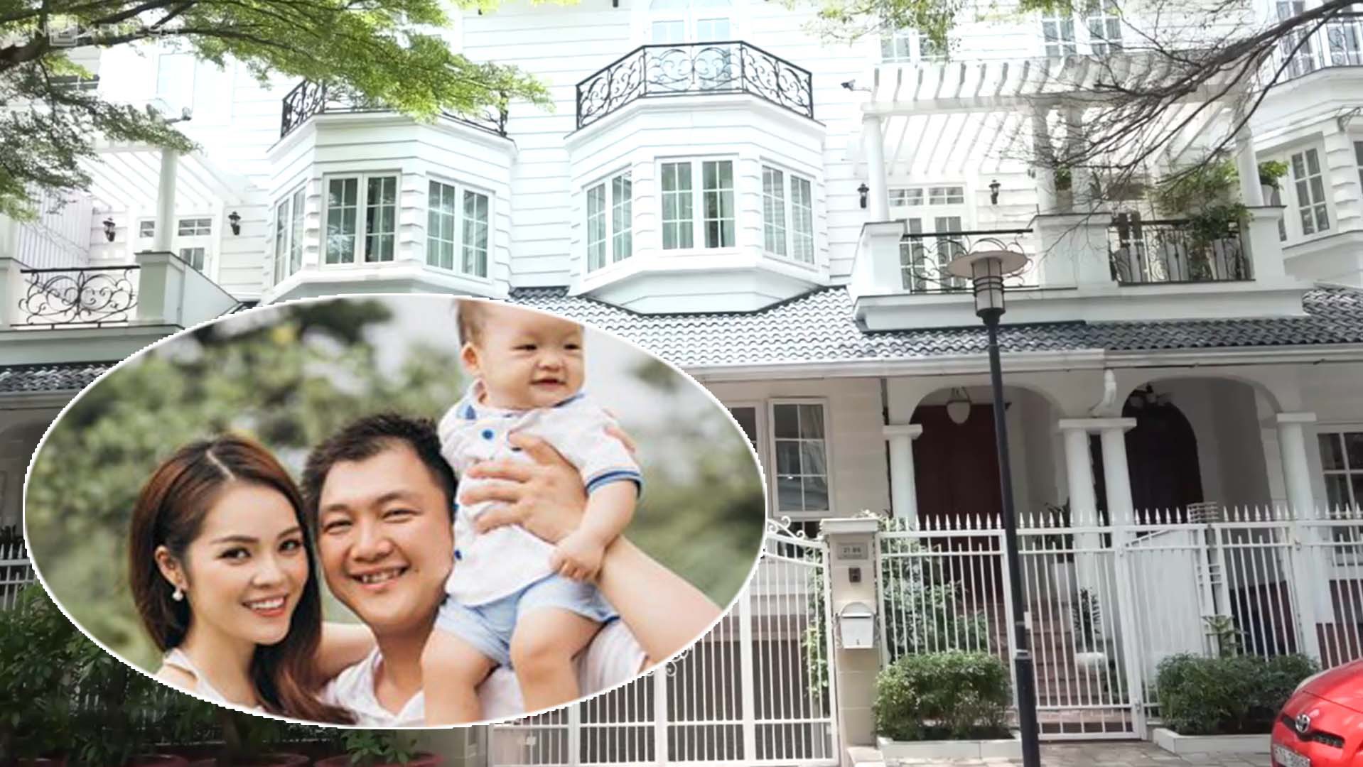 Trước ly hôn, gia đình cô sống trong một căn biệt thự rộng 200m2 nằm ven sông Sài Gòn.