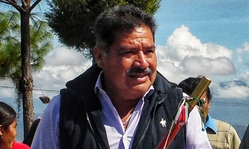 Alejandro Aparicio Santiago, t&acirc;n thị trưởng th&agrave;nh phố Tlaxiaco, bang Oaxaca, Mexico. Ảnh: NBC.