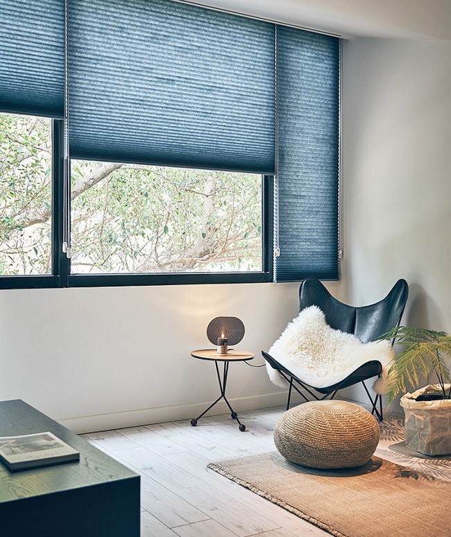 Các thiết kế cửa sổ lớn bằng kính trong suốt đón ánh sáng tự nhiên vào nhà, đồng thời điều hòa không khí và giúp các cây cảnh trong nhà quang hợp.