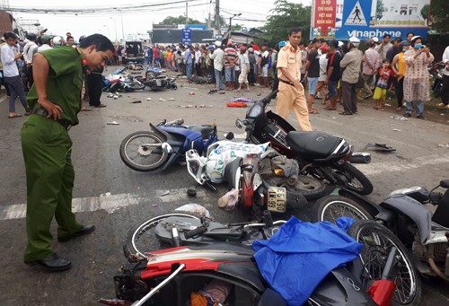 
Lãnh đạo UBATGT quốc gia đang trên đường vào Long An.
