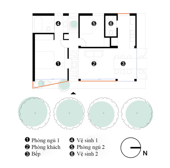 Bản vẽ mặt bằng.