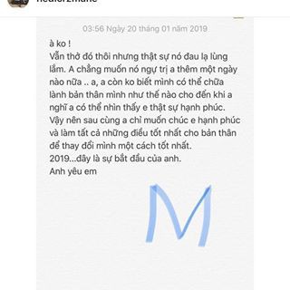 Đoạn tin nhắn vừa đau thương, vừa ngọt ngào mà một người đàn ông gửi cho Hạ Vi