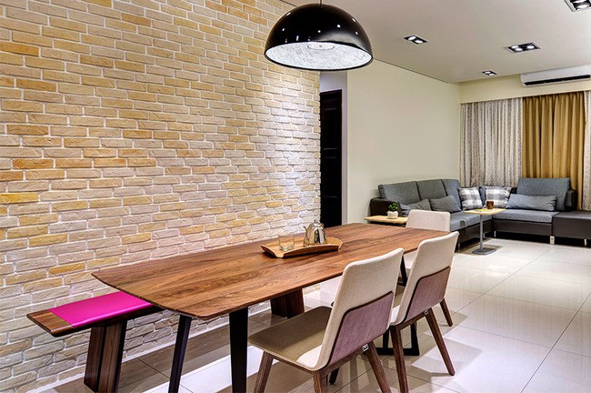 Đèn chụp đơn giản.