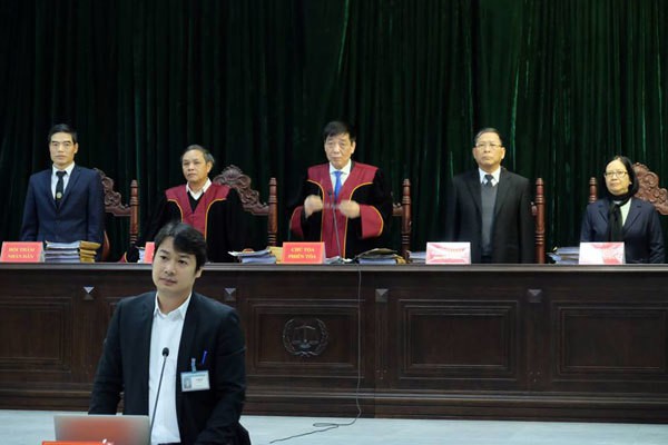 
HĐXX phiên tòa xử vụ Hà Văn Thắm giai đoạn 2
