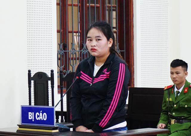
Bị cáo Ốc Thị La. Ảnh: Vĩnh Khang.
