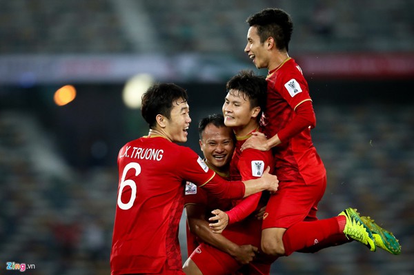 Đội tuyển Việt Nam đang sở hữu dàn cầu thủ mạnh như Quang Hải, Công Phượng, Trọng Hoàng, Xuân Trường...
