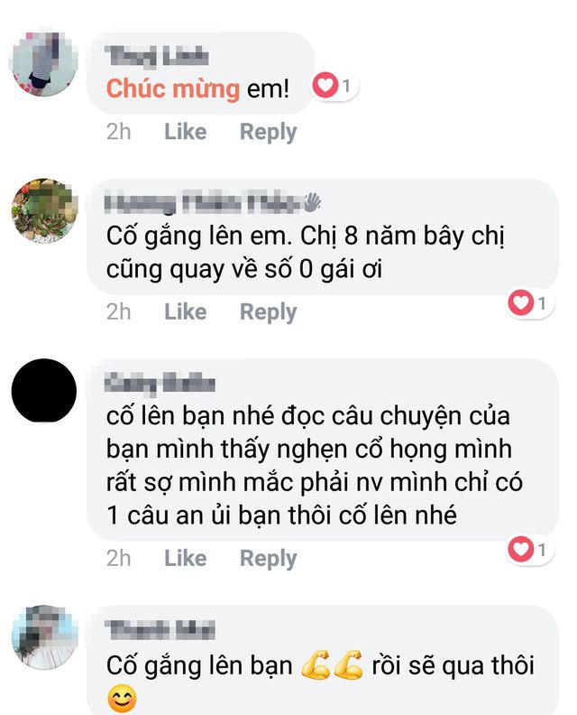 
Những lời chia sẻ đầy cảm xúc của chị em
