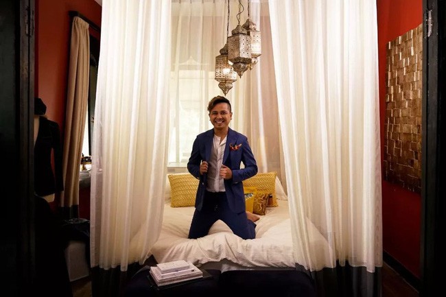 Không gian sống ấm cúng, lạ mắt.