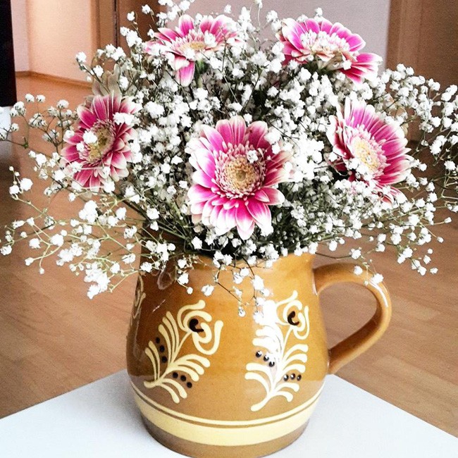 Hoặc có thể mix với các loài hoa khác.