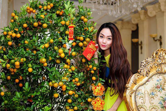 Cây được trang trí những phong bao lì xì đỏ. (Ảnh minh họa)