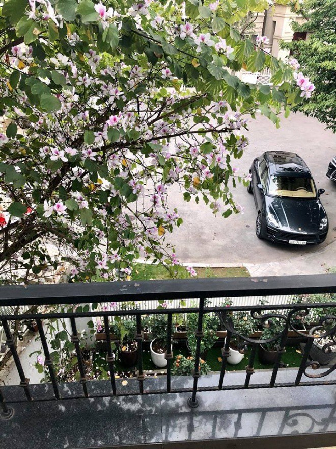 Trong một số bức ảnh được chia sẻ, có thể thấy diện tích căn biệt thự của gia đình Mỹ Dung rất rộng.