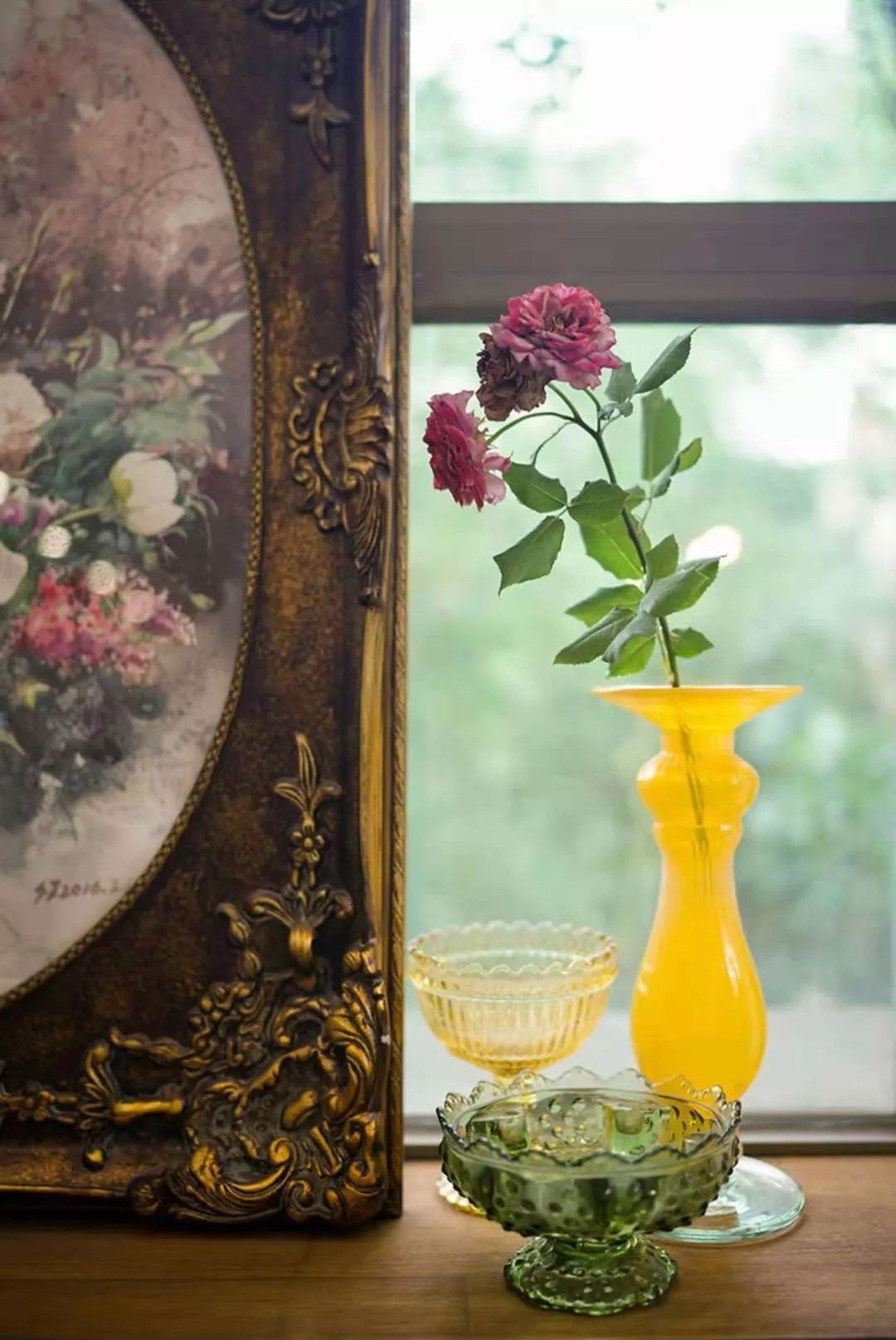 Lancome thường tự tay làm vườn những khi rảnh rỗi.