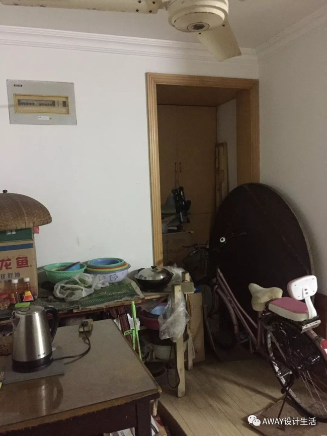 Lối vào trước khi cải tạo.