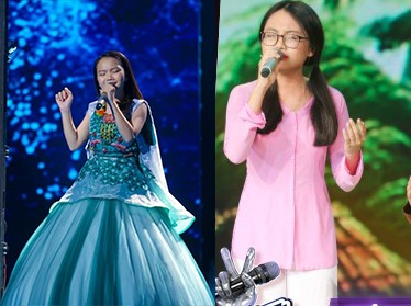 
Hình ảnh Hà Quỳnh Như và Phương Mỹ Chi tại The Voice Kid
