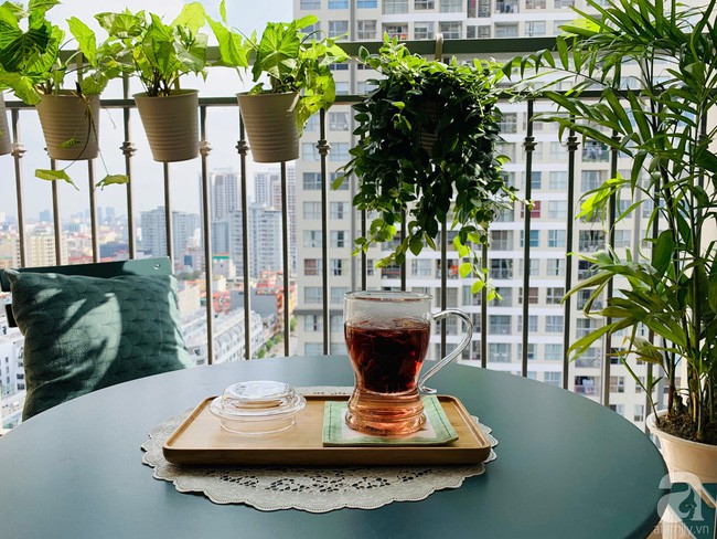 Đây là góc nhỏ mà các thành viên trong gia đình chị đều yêu thích.