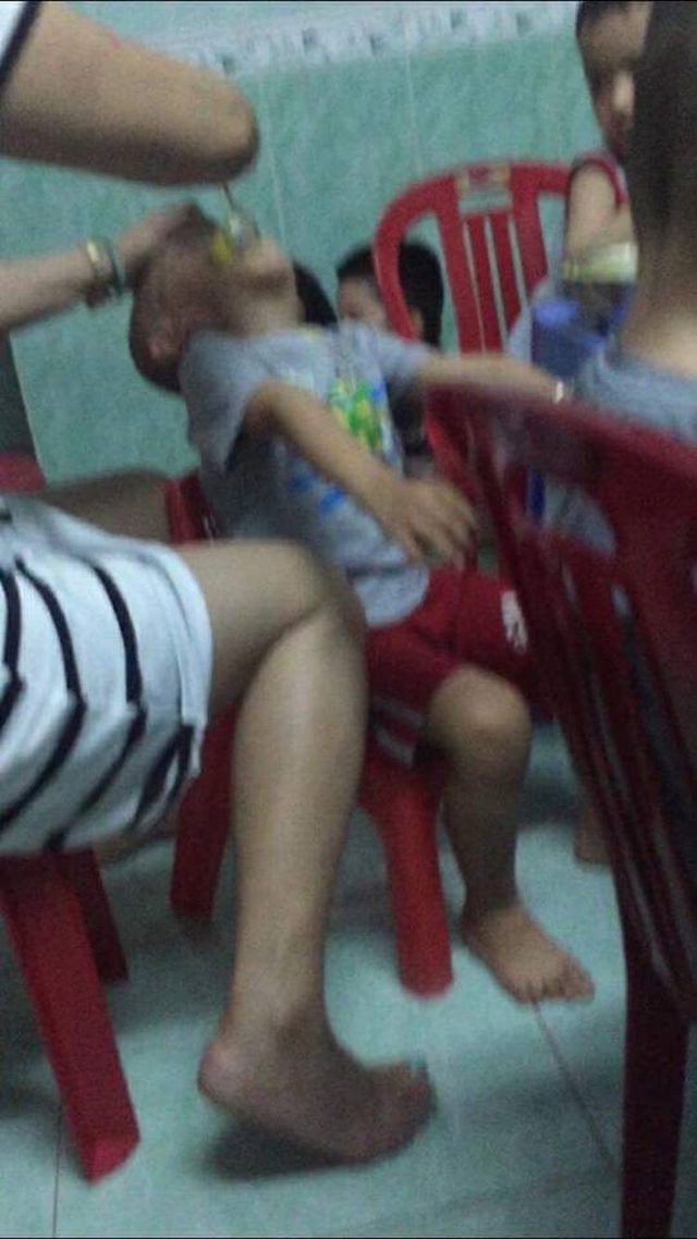 Hình ảnh bạo hành trẻ ở nhóm lớp Mẹ Mười, Đà Nẵng.