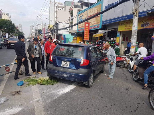 Hiện trường vụ tai nạn