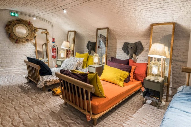 Những không gian nghỉ ngơi vui nhộn, đa phong cách và cuốn hút với màu sắc mới lạ.