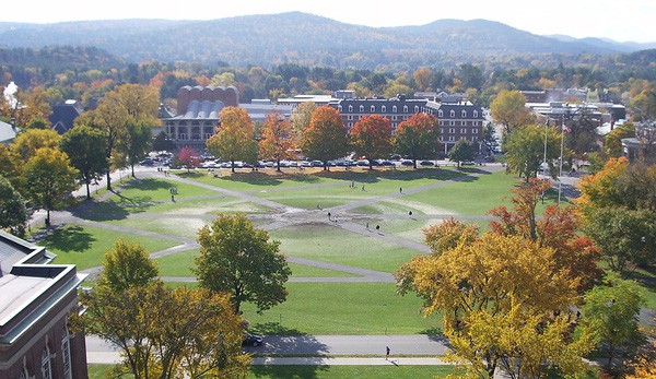 Khuôn viên ĐH Dartmouth - ngôi trường Ivy League danh tiếng mà Minh Hà giành học bổng toàn phần.