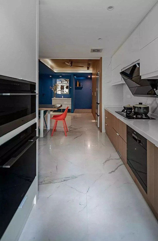 Góc bếp hiện đại, tiện nghi.