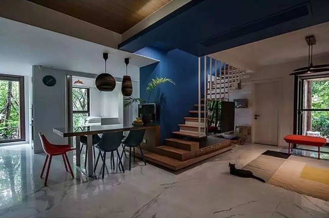 Mỗi khu vực chức năng đều có thể hướng tầm nhìn ra bên ngoài.