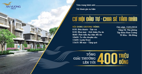 
Sự kiện Cơ hội đầu tư – Chia sẻ tầm nhìn mang đến cơ hội mới cho giới đầu tư ngay đầu năm 2019
