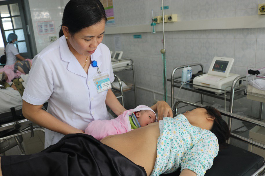 Sản phụ mang thai ngôi ngược, chân thai nhi thập thò được cứu sống - Ảnh 1. Sản phụ mang thai ngôi ngược, chân thai nhi thập thò được cứu sống - Ảnh 1.