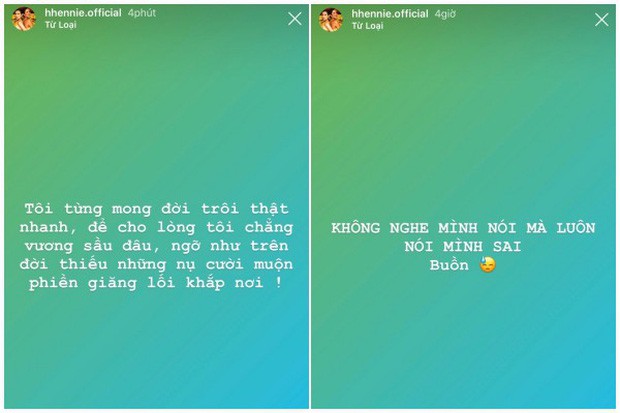 Bất ngờ tuyên bố ngừng đồng hành với Hoa hậu Hoàn vũ Việt Nam để về quê, HHen Niê lại khiến fan lo lắng vì liên tục chia sẻ status tâm trạng - Ảnh 6.