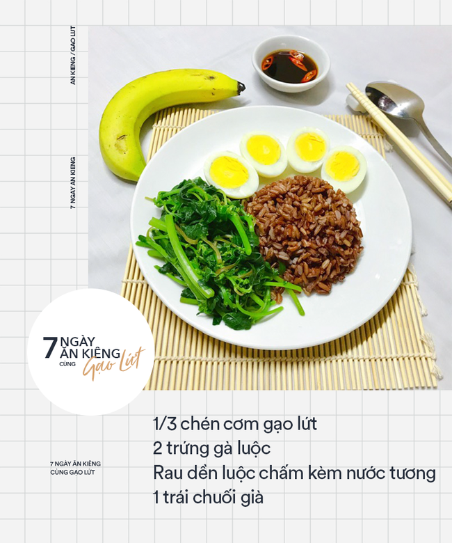 7 ngày ăn kiêng giảm cân với 7 thực đơn gạo lứt ngon - sạch - lành mạnh - Ảnh 1. 7 ngày ăn kiêng giảm cân với 7 thực đơn gạo lứt ngon - sạch - lành mạnh - Ảnh 1.