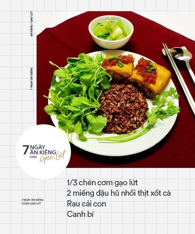 7 ngày ăn kiêng giảm cân với 7 thực đơn gạo lứt ngon - sạch - lành mạnh - Ảnh 3. 7 ngày ăn kiêng giảm cân với 7 thực đơn gạo lứt ngon - sạch - lành mạnh - Ảnh 3.