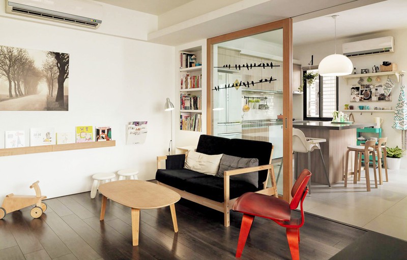 Căn hộ lạ mắt và đầy sáng tạo của một kiến trúc sư - Ảnh 3. Căn hộ lạ mắt và đầy sáng tạo của một kiến trúc sư - Ảnh 3.