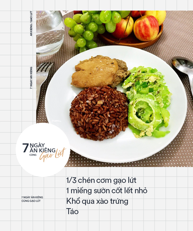7 ngày ăn kiêng giảm cân với 7 thực đơn gạo lứt ngon - sạch - lành mạnh - Ảnh 5. 7 ngày ăn kiêng giảm cân với 7 thực đơn gạo lứt ngon - sạch - lành mạnh - Ảnh 5.