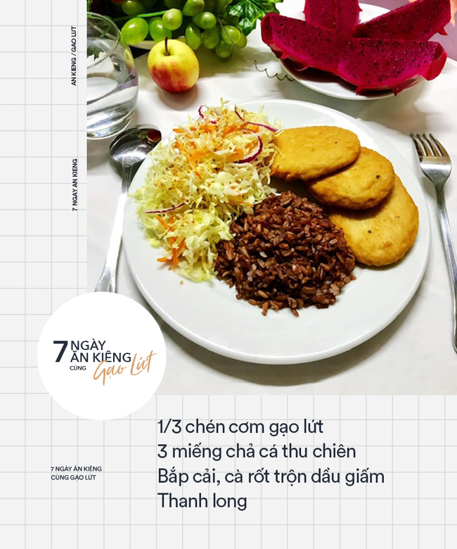 7 ngày ăn kiêng giảm cân với 7 thực đơn gạo lứt ngon - sạch - lành mạnh - Ảnh 6. 7 ngày ăn kiêng giảm cân với 7 thực đơn gạo lứt ngon - sạch - lành mạnh - Ảnh 6.