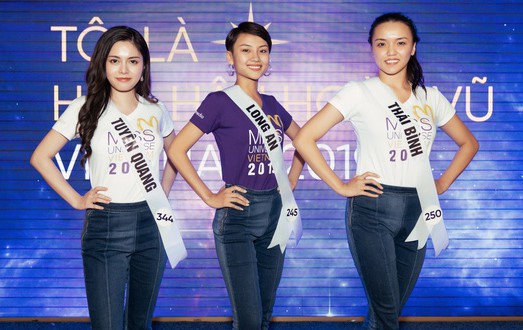 Mặt mộc của Thúy Vân và thí sinh Hoa hậu Hoàn vũ Việt Nam  - Ảnh 11.