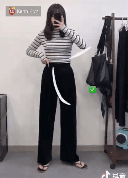 Đại diện c&aacute;c n&agrave;ng đ&ugrave;i to mặc thử 3 d&aacute;ng quần d&agrave;i basic, c&ocirc; n&agrave;ng n&agrave;y đ&atilde; t&igrave;m ra loại t&ocirc;n ch&acirc;n nịnh d&aacute;ng nhất - Ảnh 8.