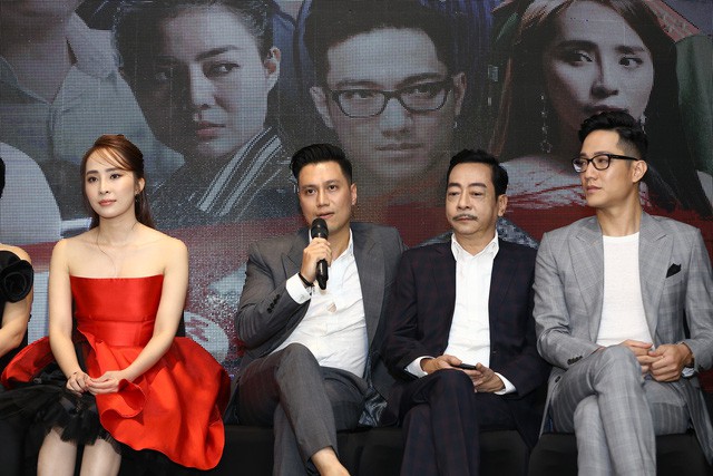 Hậu thẩm mỹ, Việt Anh bảnh bao xuất hiện tại họp báo ra mắt phim mới - Ảnh 1.