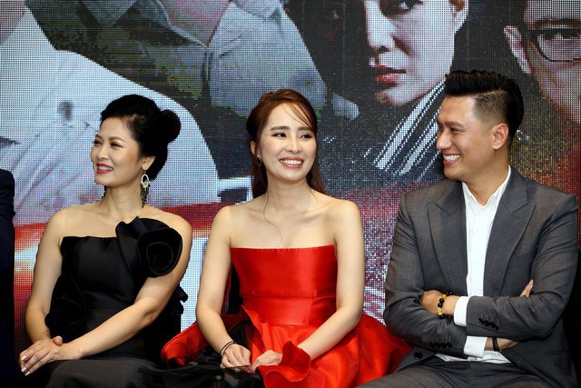 Hậu thẩm mỹ, Việt Anh bảnh bao xuất hiện tại họp báo ra mắt phim mới - Ảnh 2.