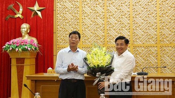 Ông Dương Văn Thái nhận chức Phó Bí thư Tỉnh ủy Bắc Giang - Ảnh 1.
