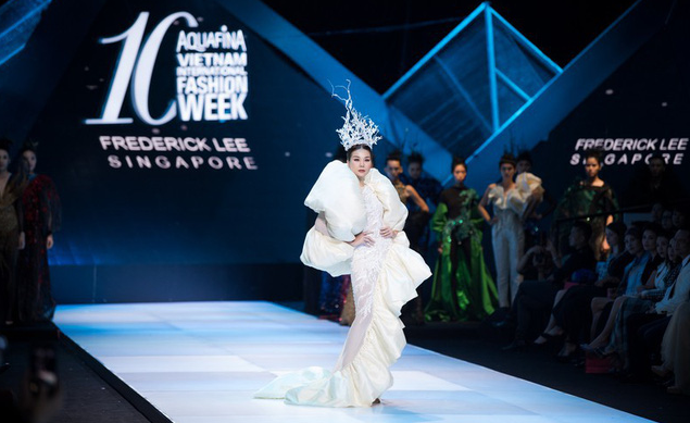 Dàn người đẹp nổi tiếng mở màn tuần lễ thời trang ở Hà Nội - Ảnh 7.