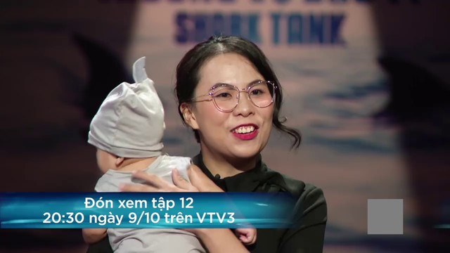 Shark Tank Việt Nam - Tập 12: Nữ startup bế 2 con nhỏ lên gọi vốn - Ảnh 1.